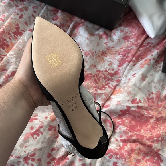 NWT - Jimmy Choo Lancer 85 (black suede) - Picture 5 of 5